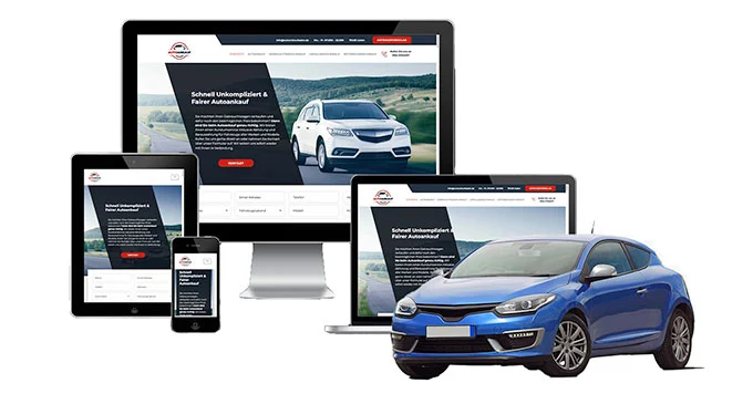 ankauf mobil Ankaufseite mobil – Autoankauf Waren (Müritz) mit rotem PKW